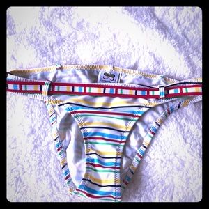 Sunset beach bikini bottom